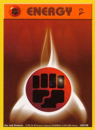 Fighting Energy 125  Base Set 2 - Common