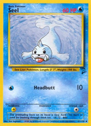 Seel 061  Base Set 2 - Uncommon