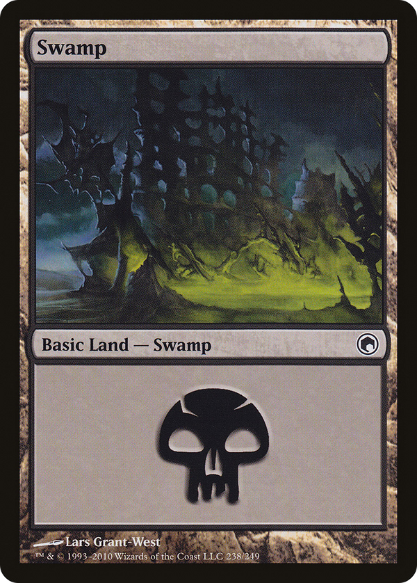 Swamp (238) (SOM-238) - Scars of Mirrodin
