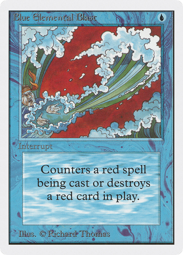 Blue Elemental Blast (2ED-) - Unlimited Edition