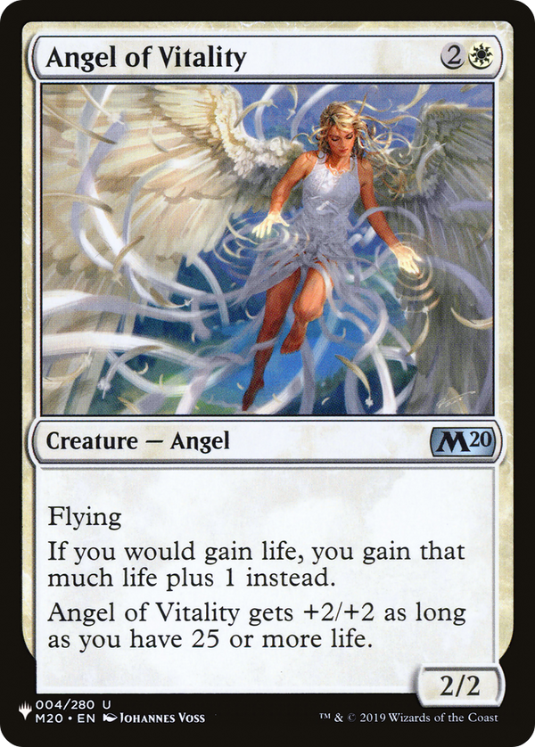 Angel of Vitality (LIST-004) - The List Foil