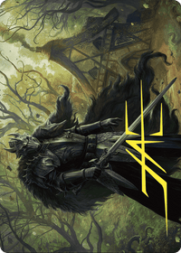 Agatha's Champion // Agatha's Champion (AWOE-022) - Wilds of Eldraine Art Series (Borderless) Foil