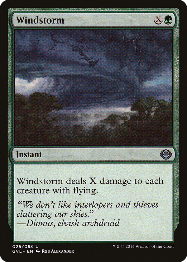 Windstorm (DD3-) - Duel Decks Anthology: Garruk vs. Liliana