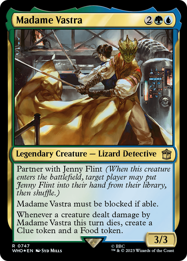 Madame Vastra (Surge Foil) (WHO-747) - Doctor Who Foil