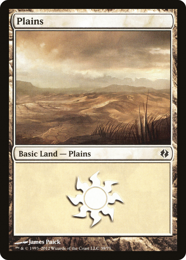 Plains (39) (DDI-039) - Duel Decks: Venser vs. Koth
