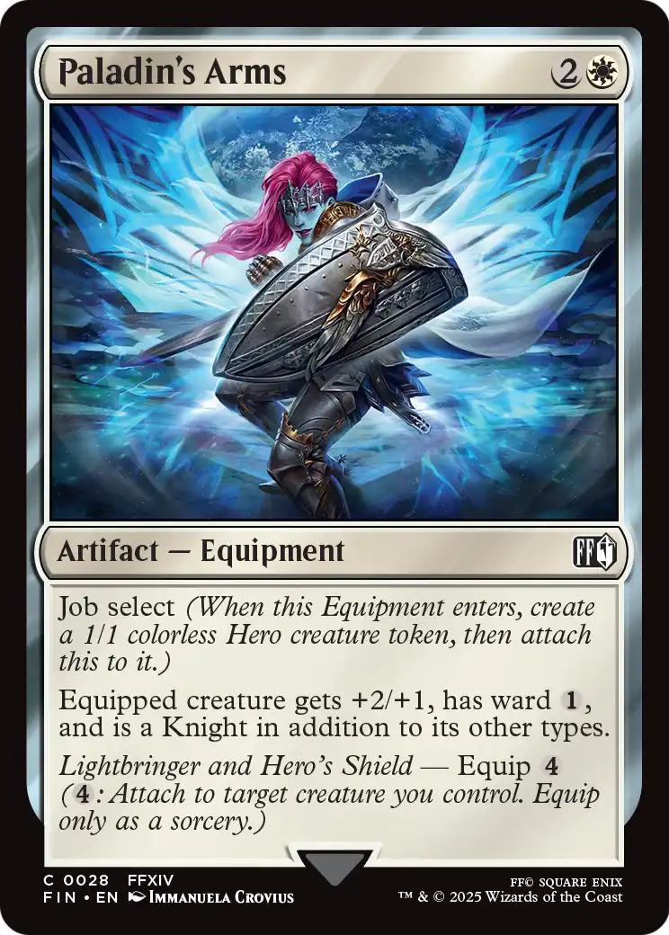 Paladin's Arms (FIN-028) - FINAL FANTASY Foil