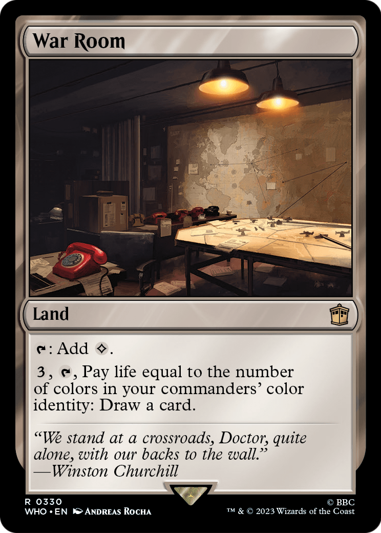 War Room (WHO-330) - Doctor Who