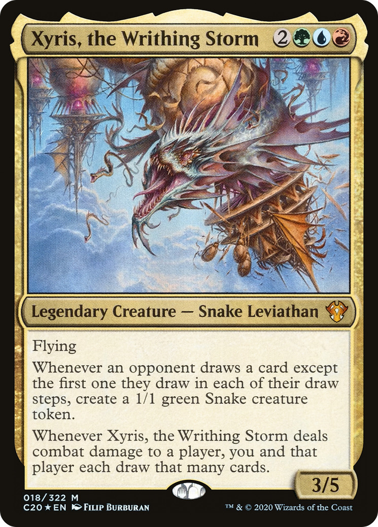Xyris, the Writhing Storm (C20-018) - Commander 2020