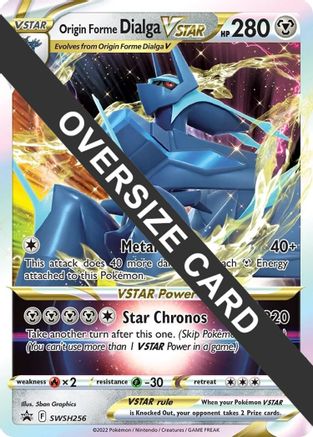 Origin Forme Dialga VSTAR - SWSH256  - Holofoil Jumbo Cards - Promo