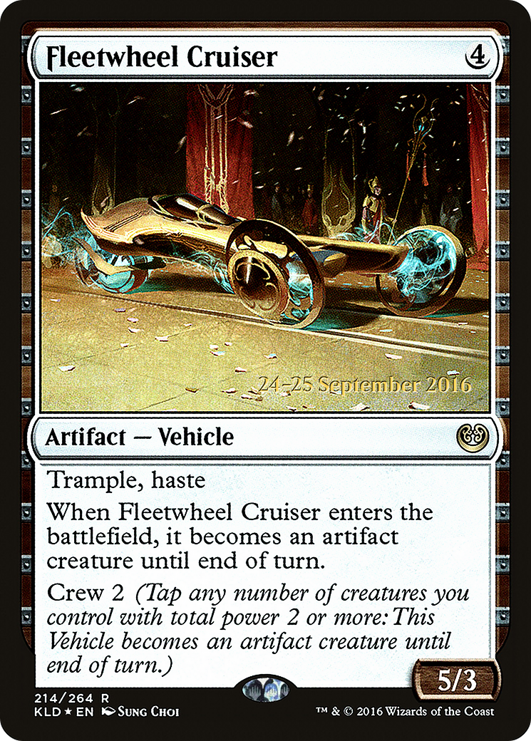 Fleetwheel Cruiser (PRE-214) - Kaladesh Promos Foil