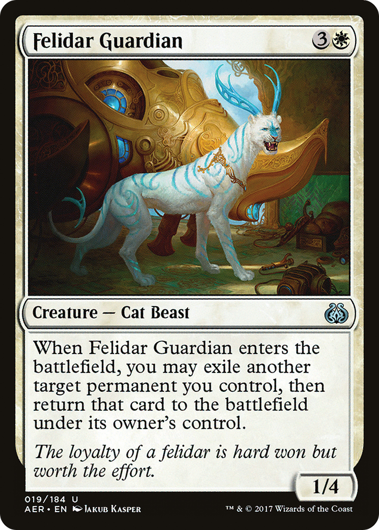 Felidar Guardian (AER-019) - Aether Revolt Foil