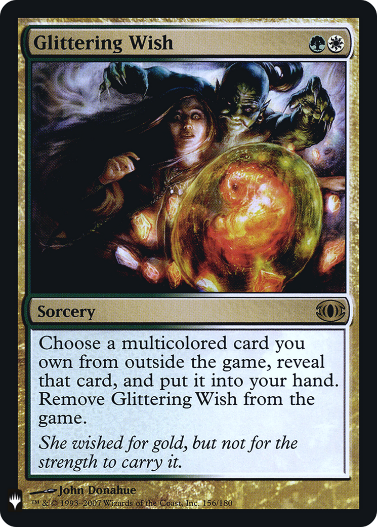 Glittering Wish (LIST-156) - The List Foil