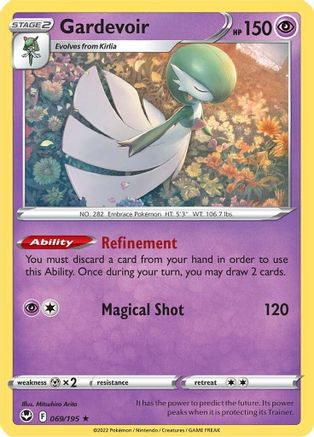 Gardevoir 069  SWSH12 Silver Tempest - Rare