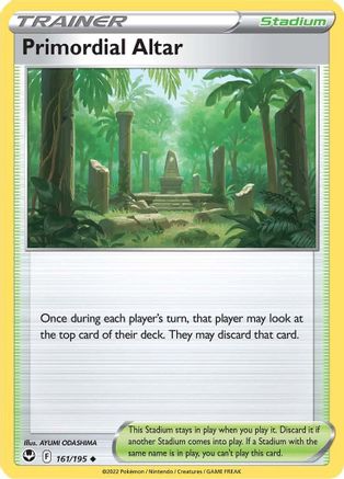 Primordial Altar 161  SWSH12 Silver Tempest - Uncommon