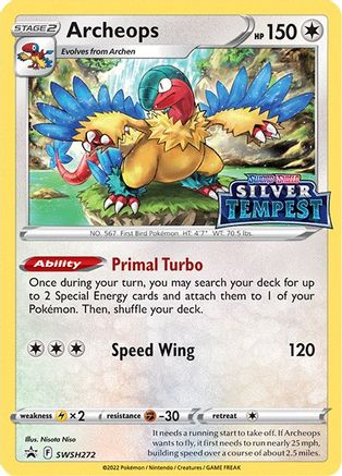 Archeops (Prerelease) SWSH272  - Holofoil SWSH Sword & Shield Promo Cards - Promo