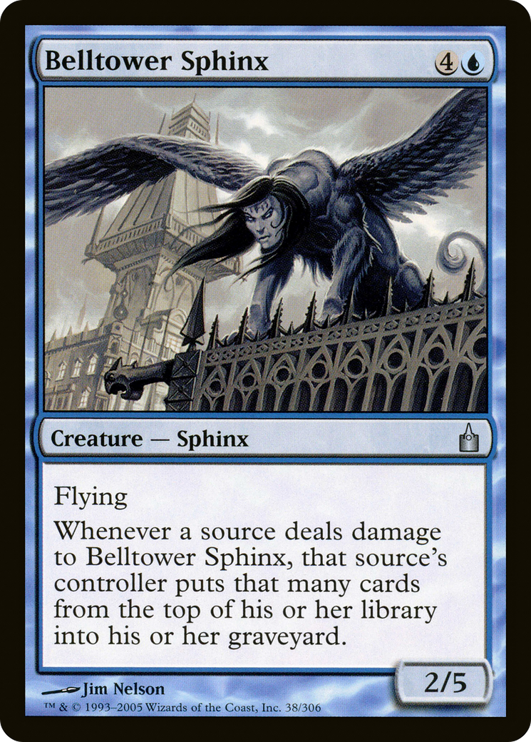 Belltower Sphinx (RAV-038) - Ravnica: City of Guilds Foil