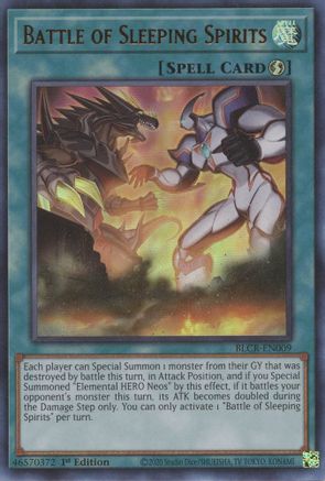 Battle of Sleeping Spirits (BLCR-EN009) - Battles of Legend: Crystal Revenge 1st Edition