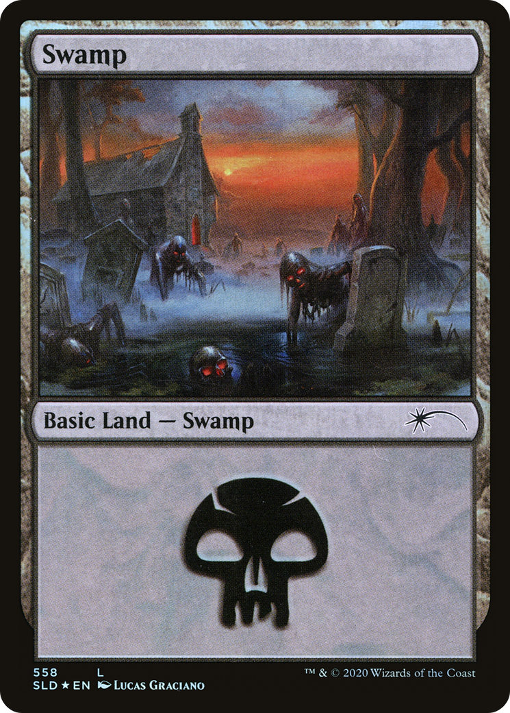 Swamp (558) (SLD-558) - Secret Lair Drop Foil