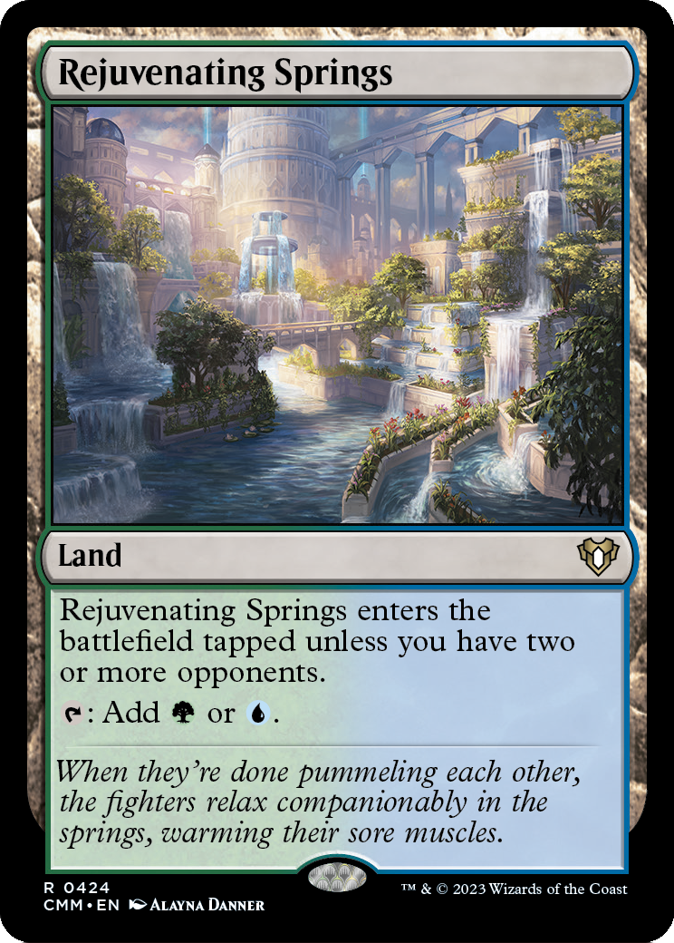 Rejuvenating Springs (CMM-424) - Commander Masters