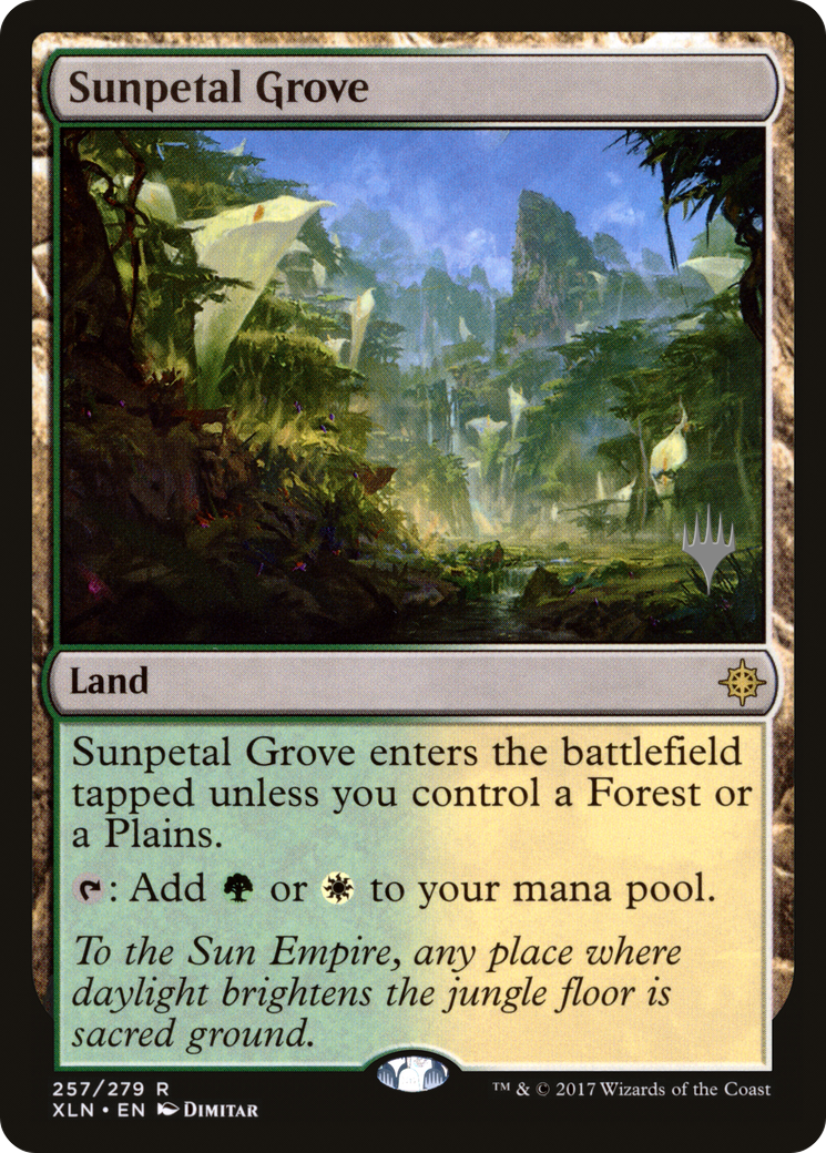 Sunpetal Grove (PPM20-257) - Ixalan Promos