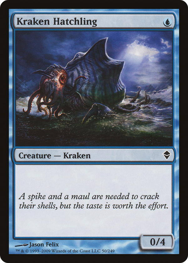 Kraken Hatchling (ZEN-050) - Zendikar Foil