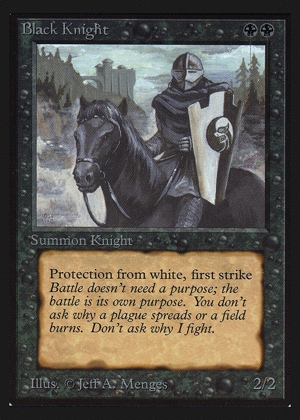 Black Knight (CE) (CED-) - Collectors' Edition