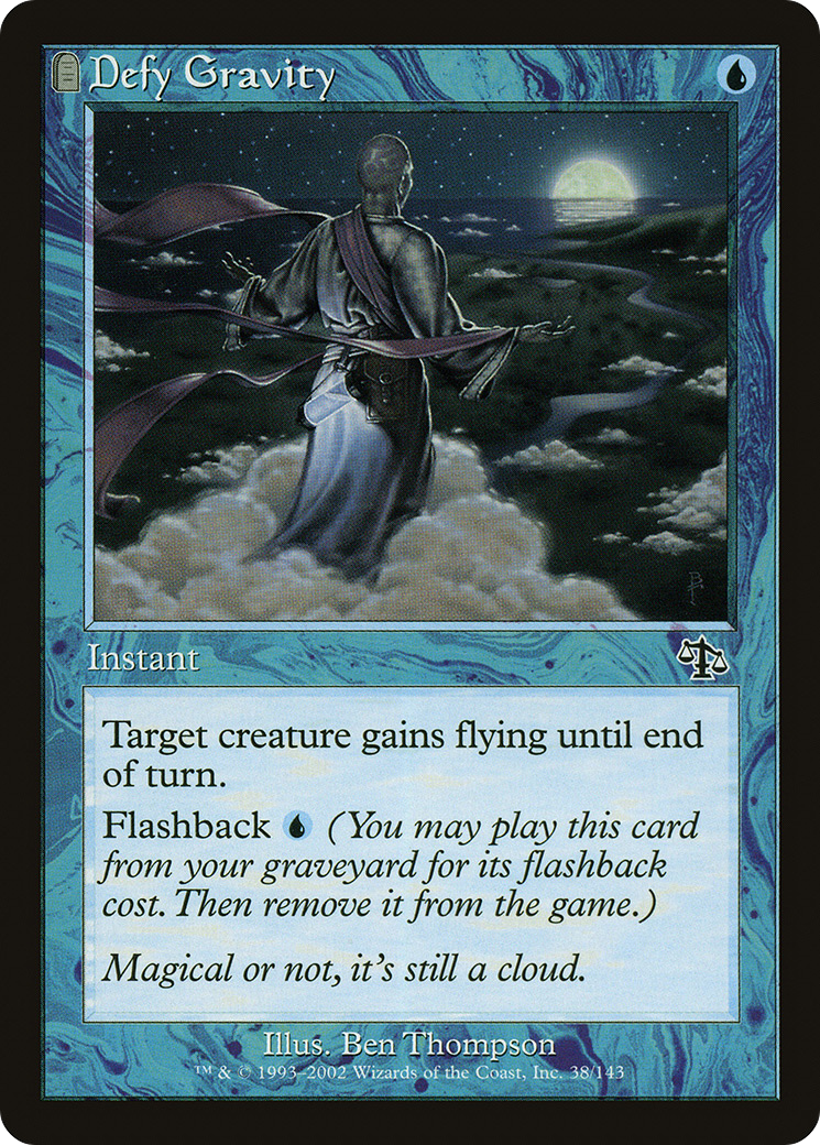 Defy Gravity (JUD-038) - Judgment: (tombstone) Foil
