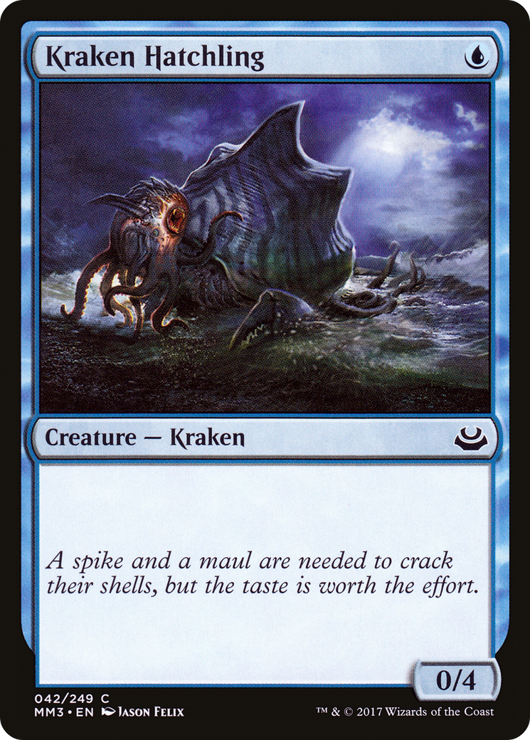 Kraken Hatchling (MM3-042) - Modern Masters 2017