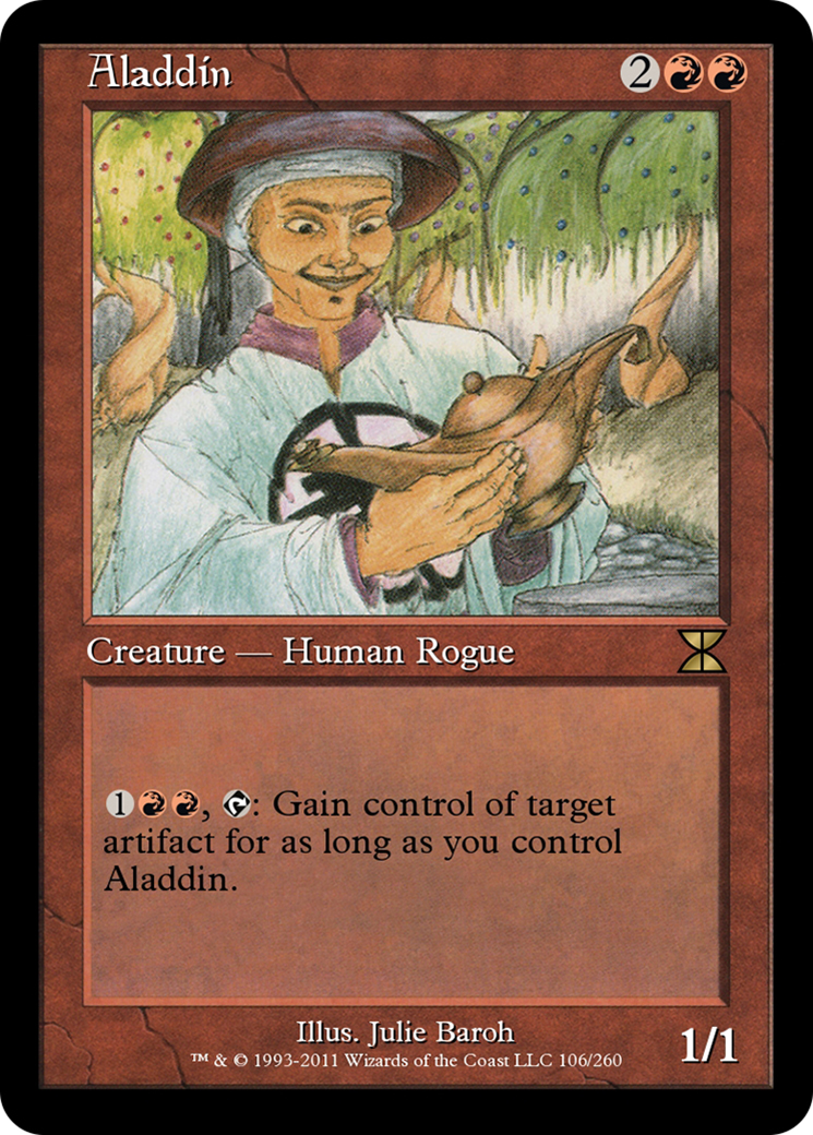 Aladdin (ME4-106) - Masters Edition IV Foil