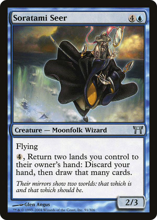 Soratami Seer (CHK-091) - Champions of Kamigawa Foil