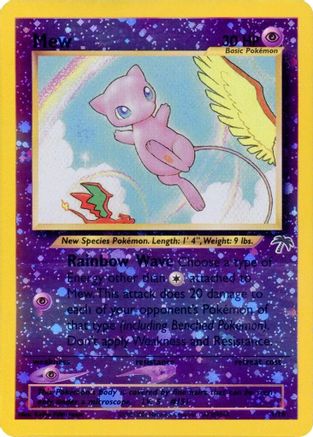 Mew 001  - Reverse Holofoil Southern Islands - Promo