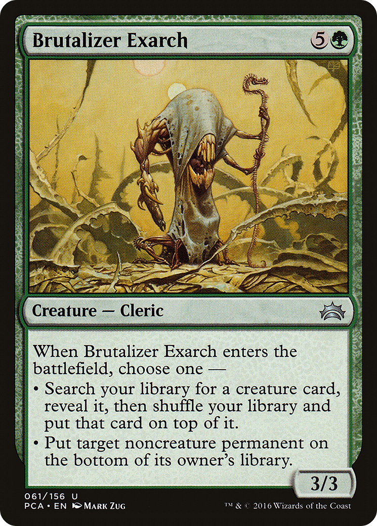 Brutalizer Exarch (PCA-061) - Planechase Anthology