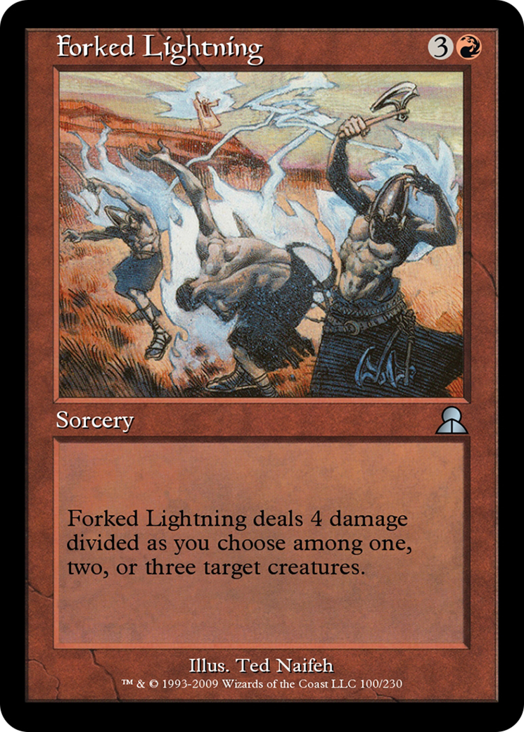 Forked Lightning (ME3-100) - Masters Edition III Foil