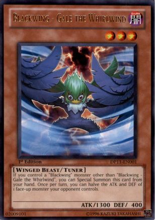 Blackwing - Gale the Whirlwind (DP11-EN001) - Duelist Pack 11: Crow 1st Edition