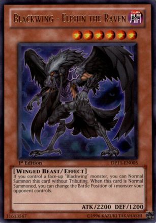 Blackwing - Elphin the Raven (DP11-EN005) - Duelist Pack 11: Crow 1st Edition