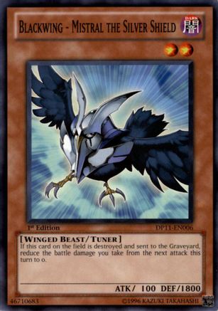 Blackwing - Mistral the Silver Shield (DP11-EN006) - Duelist Pack 11: Crow 1st Edition