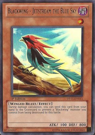 Blackwing - Jetstream the Blue Sky (DP11-EN011) - Duelist Pack 11: Crow 1st Edition