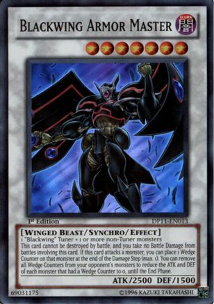 Blackwing Armor Master (DP11-EN013) - Duelist Pack 11: Crow 1st Edition