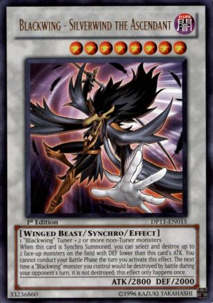 Blackwing - Silverwind the Ascendant (DP11-EN015) - Duelist Pack 11: Crow 1st Edition