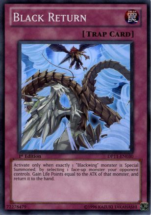 Black Return (DP11-EN030) - Duelist Pack 11: Crow 1st Edition