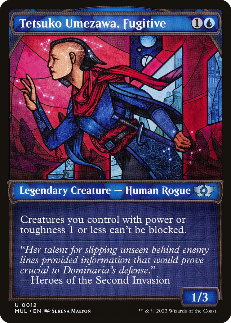 Tetsuko Umezawa, Fugitive (MUL-012) - Multiverse Legends: (Showcase)