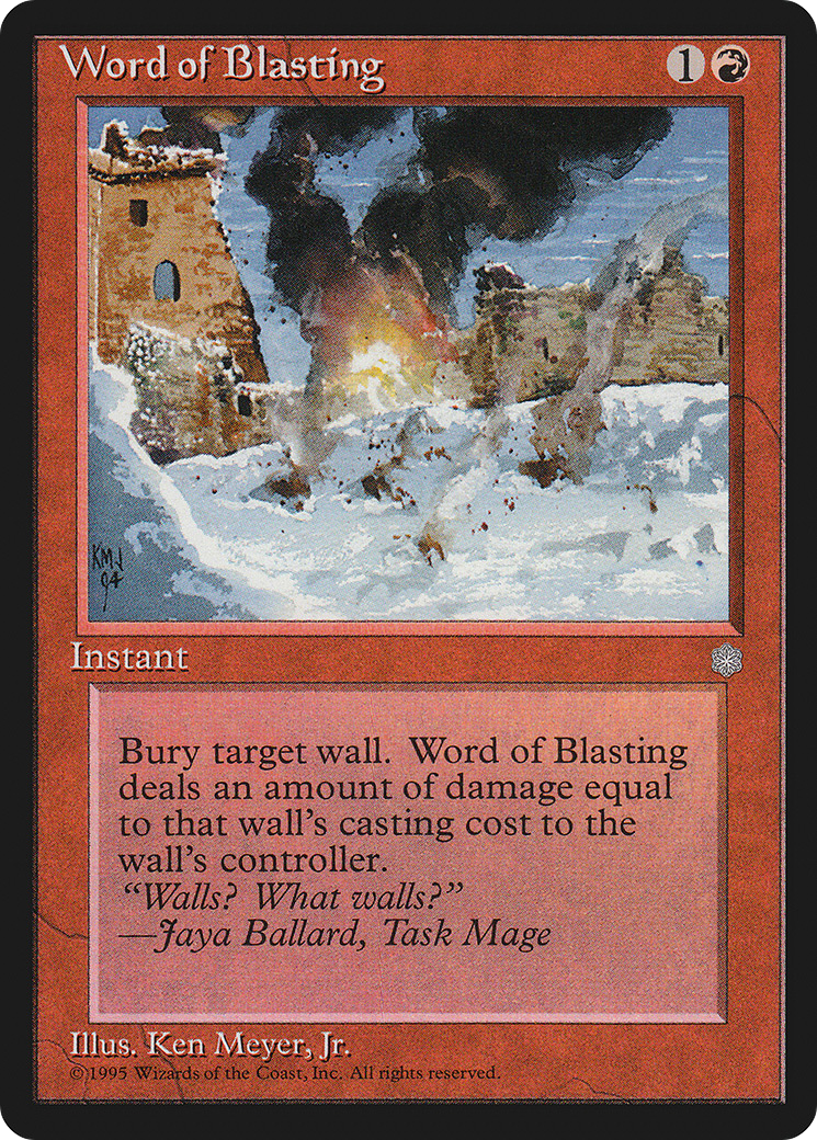 Word of Blasting (ICE-) - Ice Age