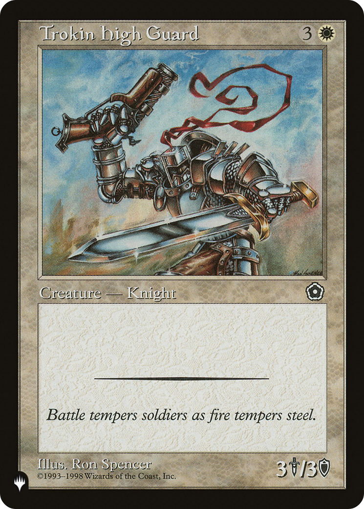 Trokin High Guard (LIST-) - The List