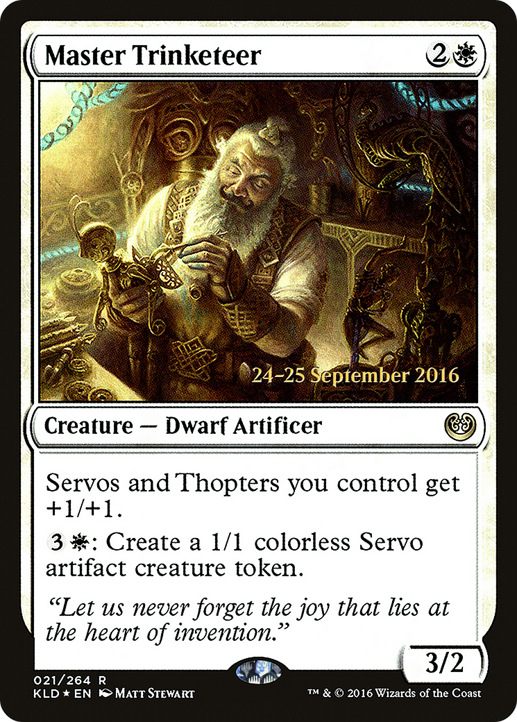 Master Trinketeer (PRE-021) - Kaladesh Promos Foil