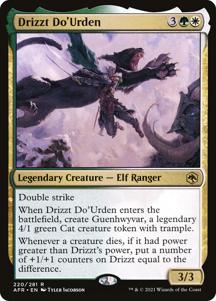 Drizzt Do'Urden (AFR-220) - Adventures in the Forgotten Realms Foil