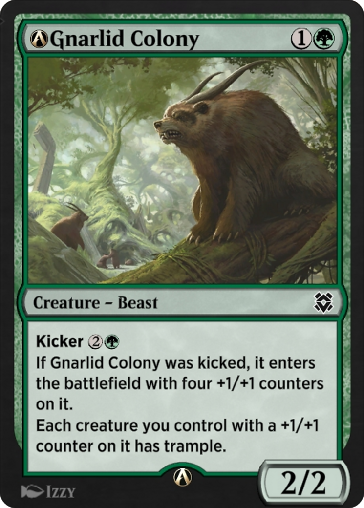 A-Gnarlid Colony (ZNR-A-185) - Zendikar Rising