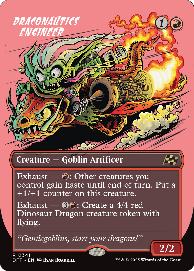 Draconautics Engineer (Borderless) (DFT-341) - Aetherdrift Foil