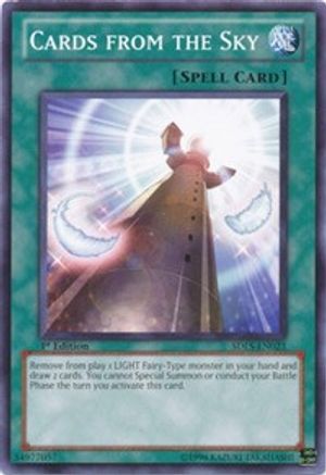 Cards from the Sky (SDLS-EN023) - Structure Deck: Lost Sanctuary 1st Edition