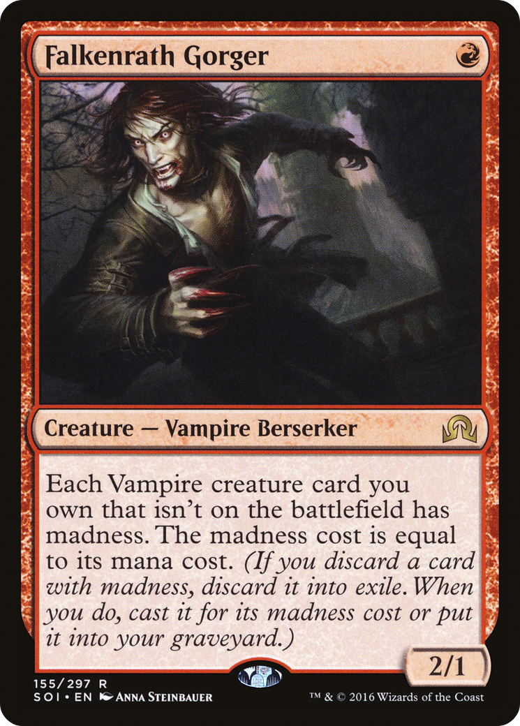 Falkenrath Gorger (SOI-155) - Shadows over Innistrad Foil
