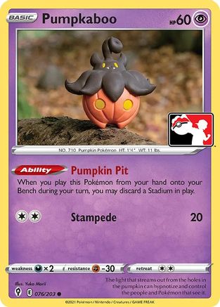 Pumpkaboo  Prize Pack Series Cards - Common